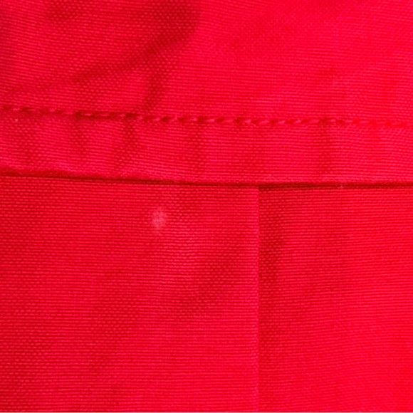 GAP Red Double Breasted Coat Jacket Women’s Size M - Picture 13 of 14